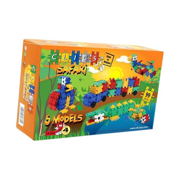 Clics - Set de constructie Safari Adventure