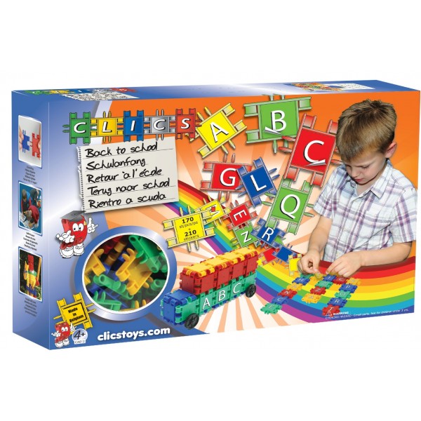 Clics Set de constructie La Scoala