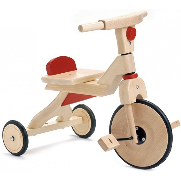 Jasper Toys - Tricicleta din lemn
