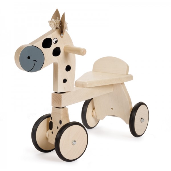 Jasper Toys - Masinuta din lemn fara pedale Pony