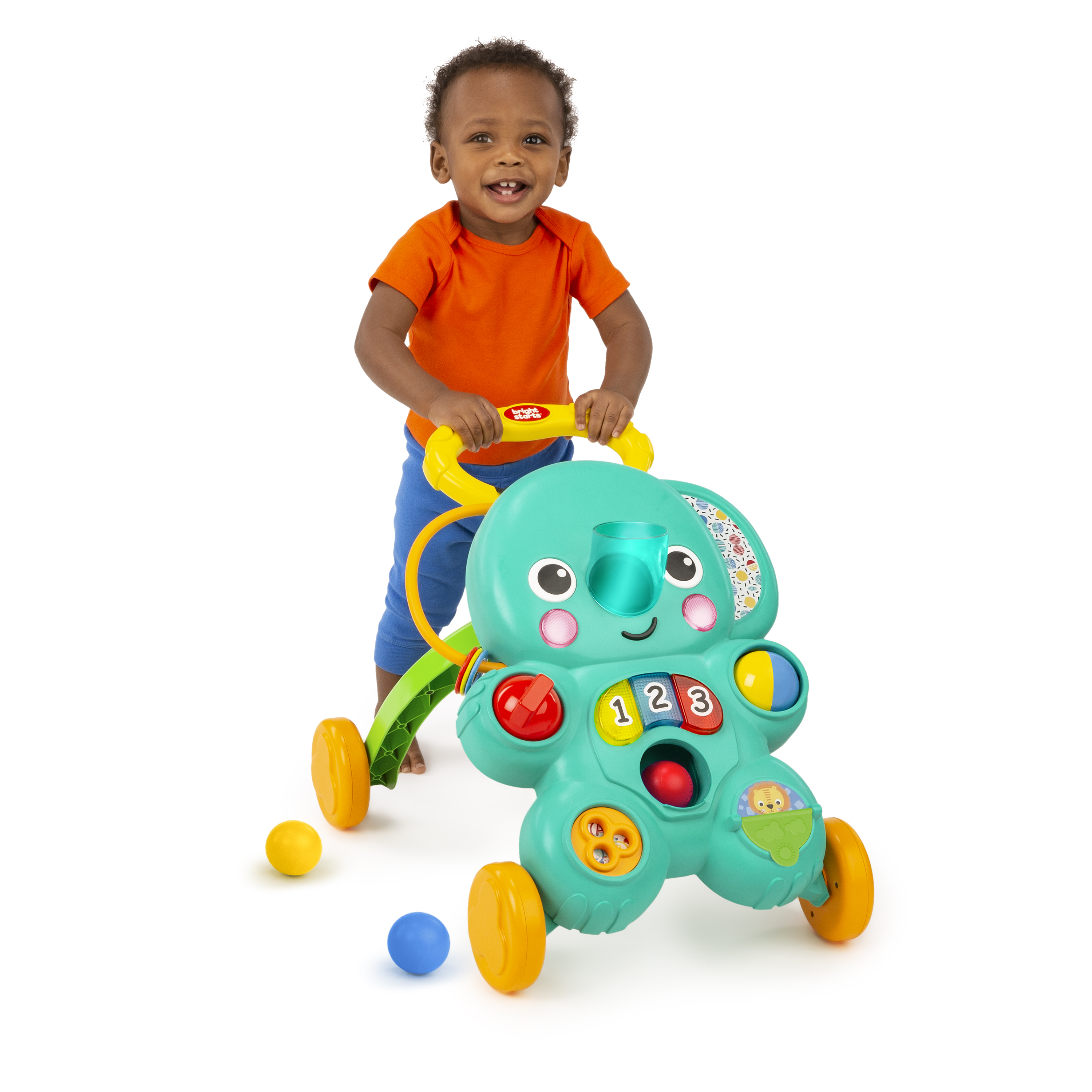 Centru de activitati transformabil in antepremergator Bright Starts Stroll & Roll