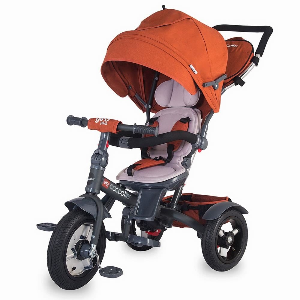 Coccolle - Tricicleta spatar reglabil si reversibil Giro Plus