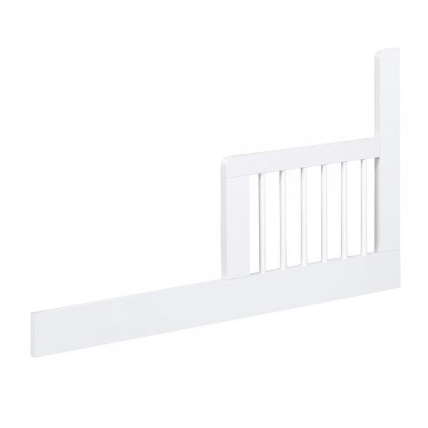 Bariera protectie pat pentru patut alb
