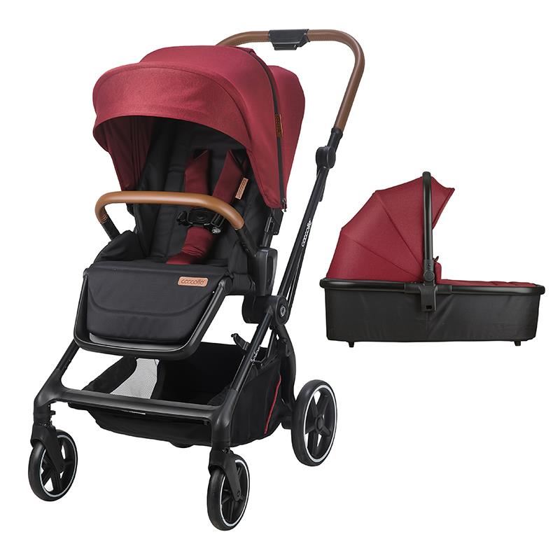 Carucior compact 2 in 1 Coccolle Saliara Cabernet