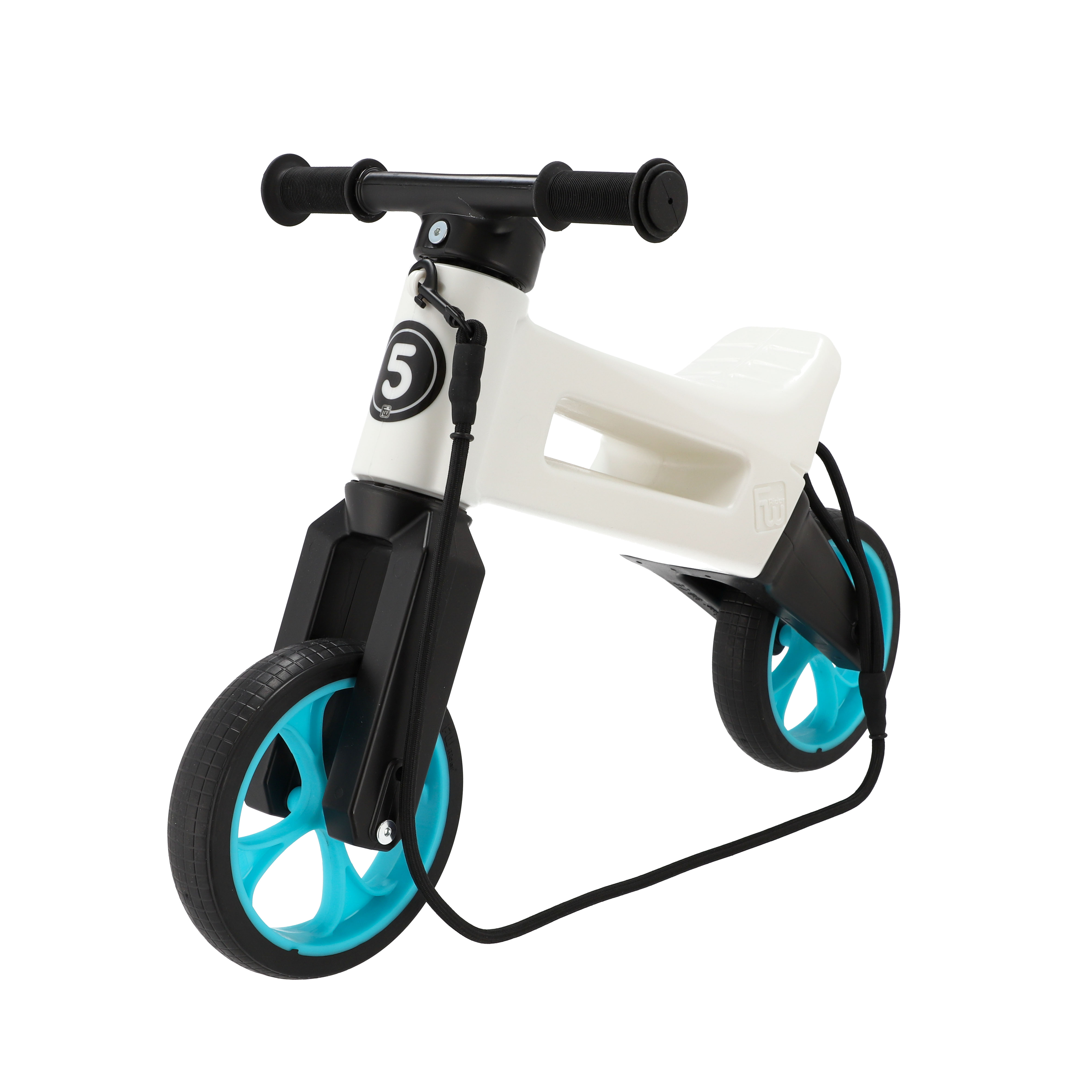 Bicicleta fara pedale Funny Wheels Rider SuperSport 2 in 1 Pearl