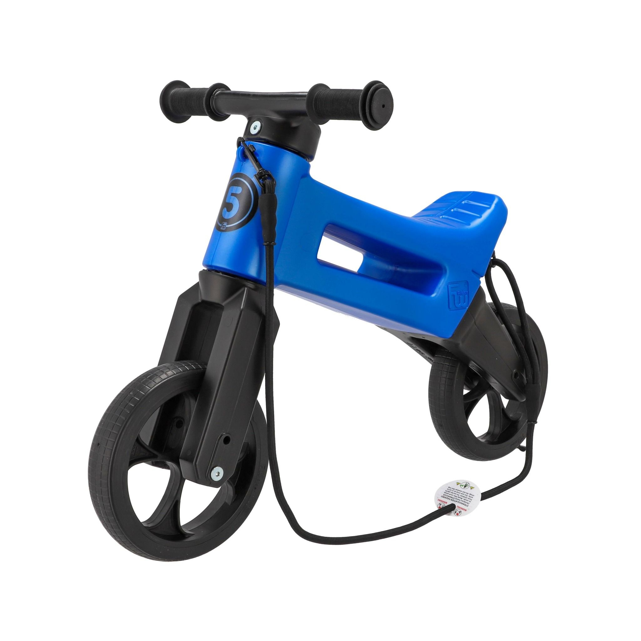 Bicicleta fara pedale Funny Wheels Rider SuperSport 2 in 1 Metallic Blue