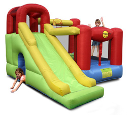 Loc de joaca gonflabil 6 in 1 Happy Hop