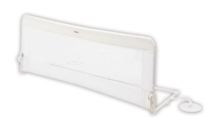 Protectie pat rabatabila pentru somiera adancita 150 cm Olmitos alb
