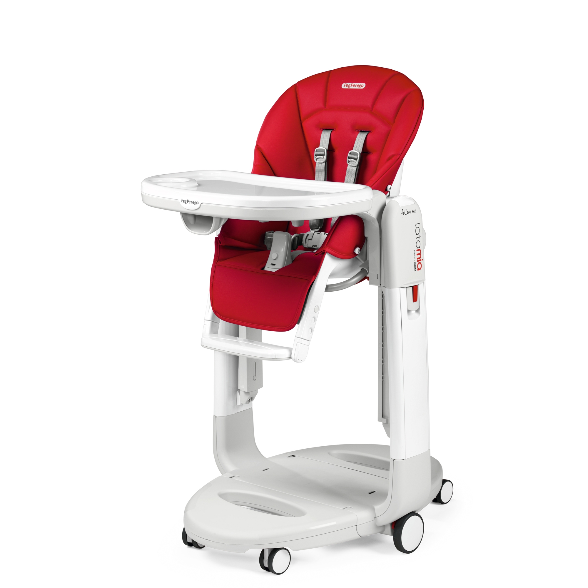 Scaun masa multifunctional Tatamia Follow me 0-15 kg Fragola Peg-Perego