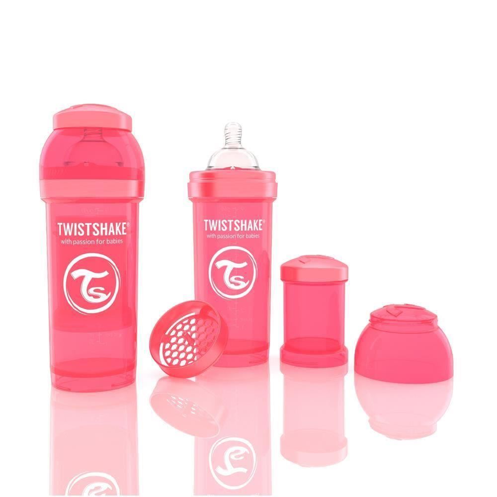 Biberon Twistshake Anti-colici 260 ml Piersica