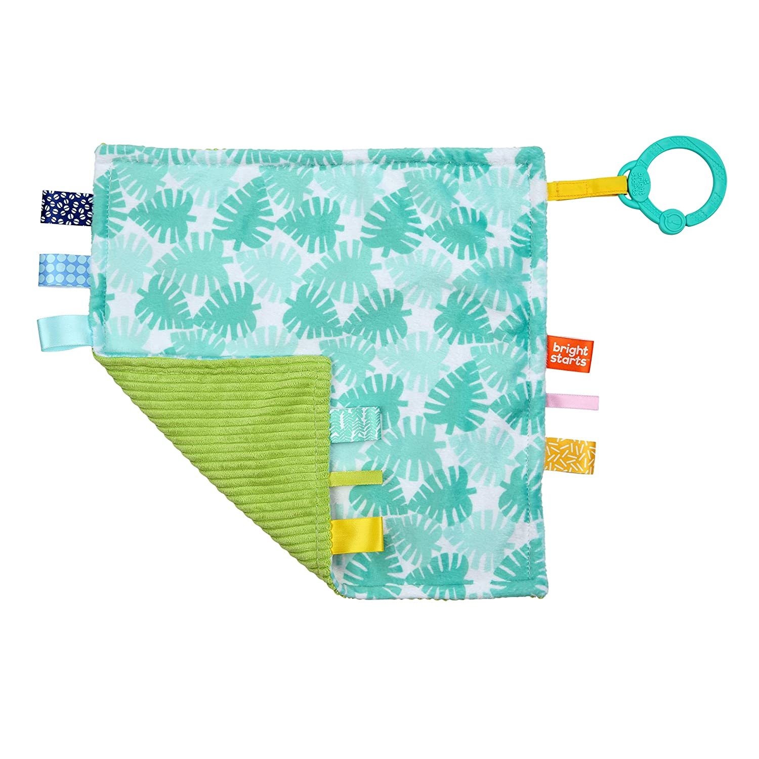 Paturica vesela Little Taggies cu model tropical Bright Starts