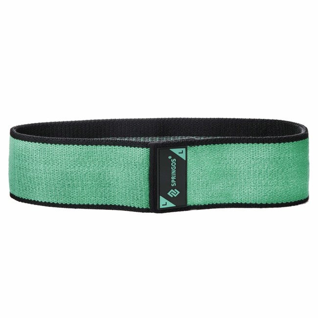 Banda elastica pentru tonifiere Hip Band Springos, rezistenta mare, 86 cm
