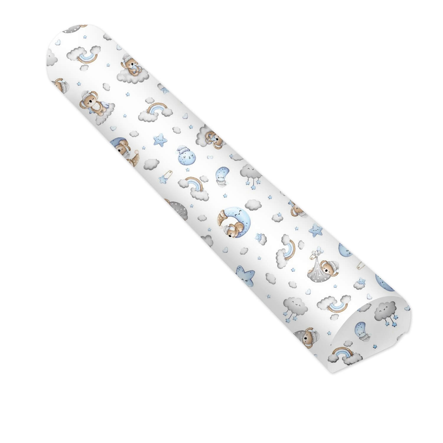 Protectie pat copii din burete cu husa detasabila Kidizi Koala Dreams Blue