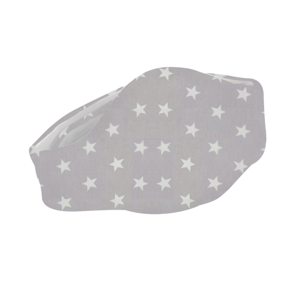 Centura anticolici reglabila Slim Kidizi Grey Stars, include pernuta samburi cirese detasabila