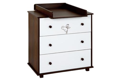 Comoda de infasat Klups Safari Giraffe Venghe