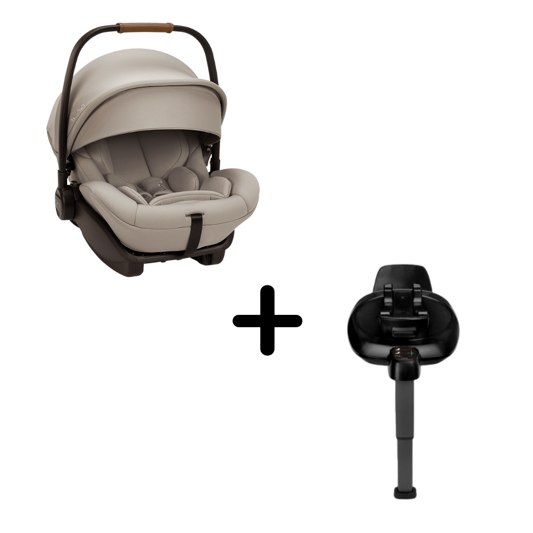 Nuna - Set scoica auto i-size ARRA Next Hazelwood + Baza isofix BASE next i-Size