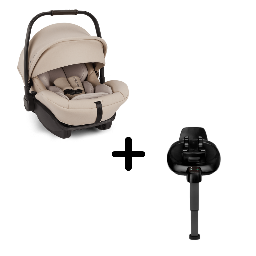 Set scoica auto Nuna i-size ARRA Next Biscotti + Baza isofix BASE next i-Size pentru ARRA next, ADAC Test Good 1.8