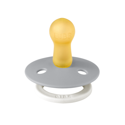 Suzeta Bibs fosforescenta Colour Glow Latex, tetina rotunda, 6 luni + Cloud