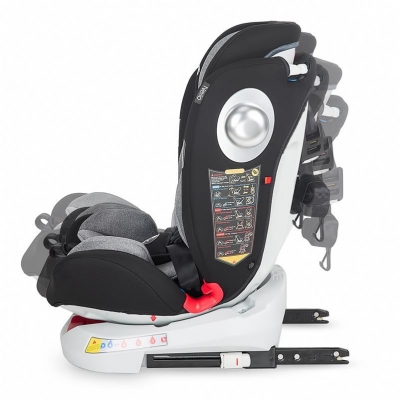 Scaun auto 0-36 kg rotativ Coccolle Nerio Diamond black