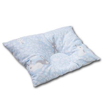 Perna bebelusi contra plagiocefaliei si pentru formarea corecta a capului Kidizi 30x25 cm Blue Bunny