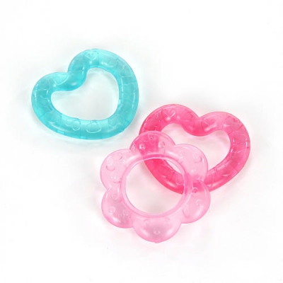 Set jucarii refrigerante pentru dentitie Chill Teethe Pink Bright Starts