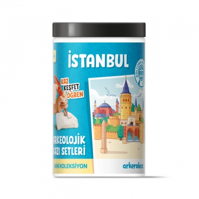  Mini set arheologic educational si puzzle 3D Arkerobox, Istanbul, Turnul Galata