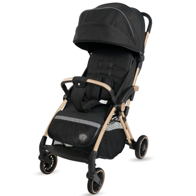 Carucior sport AppeKids Upp Ultracompact, Pliere automata, de la nastere la 22kg Jet Black