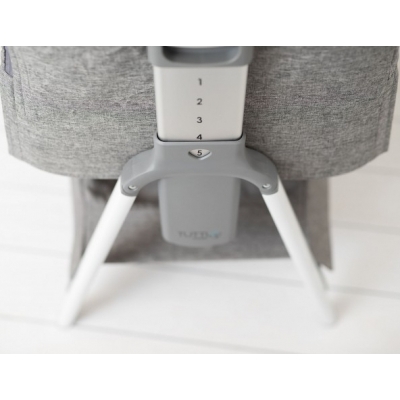 Patut 2 in 1 co-sleeper CoZee Tutti Bambini White Charcoal