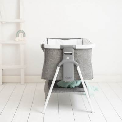 Patut 2 in 1 co-sleeper CoZee Tutti Bambini White Charcoal