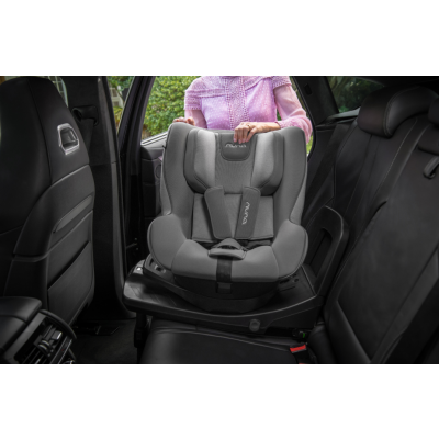 Nuna - Scaun auto i-Size rotativ REBL Basq Frost, 61-105 cm