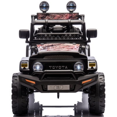 Masinuta electrica Chipolino Toyota FJ Cruiser cu Roti EVA Granite, 4 Motoare, Telecomanda 2.4 GHz, Bluetooth, USB si Suspensii, 3-8 ani