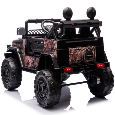 Masinuta electrica Chipolino Toyota FJ Cruiser cu Roti EVA Granite, 4 Motoare, Telecomanda 2.4 GHz, Bluetooth, USB si Suspensii, 3-8 ani