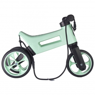 Tricicleta transformabila in bicicleta fara pedale Funny Wheels Rider SuperSport 2 in 1 Pastel Green