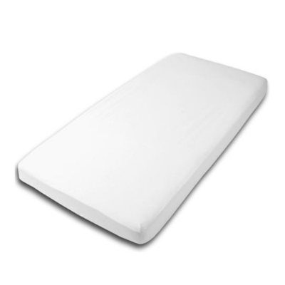 Husa protectie saltea impermeabila si respirabila din bumbac 120 x 60 cm  Kidizi, cu elastic roata