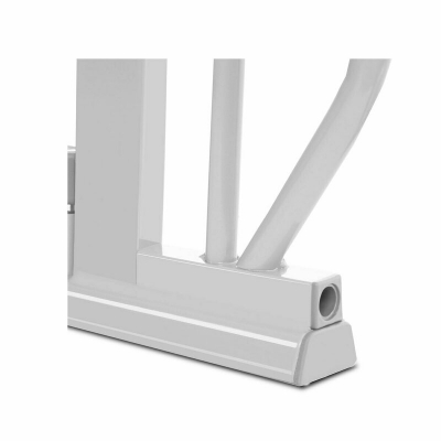 Poarta siguranta 105 cm Truus Lionelo Slim LED, Grey