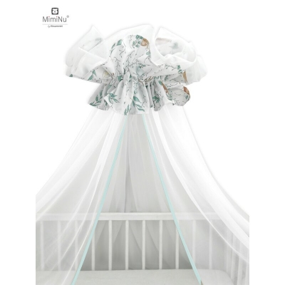 MimiNu - Baldachin mare din tull Lulu Natural