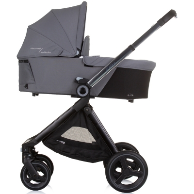 Carucior 3 in 1 Chipolino Elite granite include landou,scoica, ruscac si plasa de insecte
