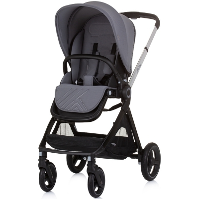 Carucior 3 in 1 Chipolino Elite granite include landou,scoica, ruscac si plasa de insecte