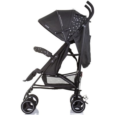 Carucior sport Chipolino Milano zebra, pliere compacta, greutate 5,6 kg