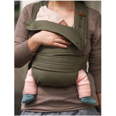 Sistem de purtat ergonomic Marsupi Oliv marime L