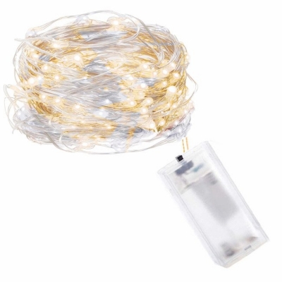 Instalatie cu 20 leduri cu baterii Springos pentru decoratiuni luminoase