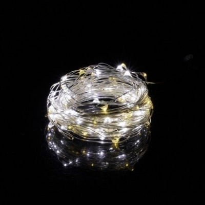 Instalatie cu 20 leduri cu baterii Springos pentru decoratiuni luminoase
