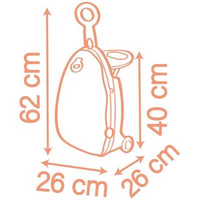 Valiza multifunctionala pentru papusi Smoby Baby Nurse Nursery Suitcase 3 in 1 cu 6 accesorii