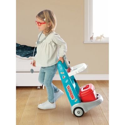 Jucarie Set doctor cu carucior si accesorii Smoby