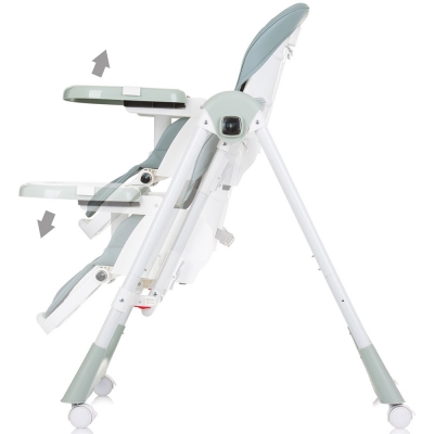 Scaun de masa 2 in 1 Chipolino Milk Shake pastel green