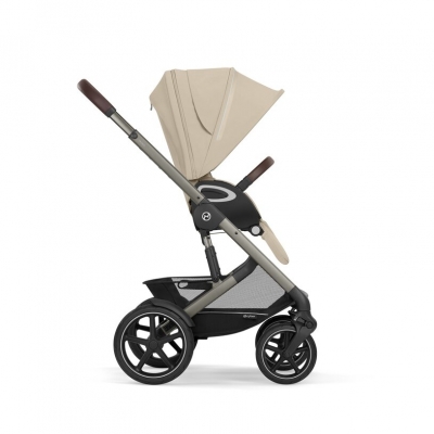 Carucior sport Cybex Talos S lux Almond Beige, recomandat de la nastere pana la 22 kg