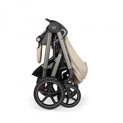 Carucior sport Cybex Talos S lux Almond Beige, recomandat de la nastere pana la 22 kg