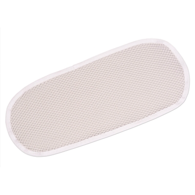 Set cearceaf si topper saltea antisufocare si antitranspiratie pentru landou Kidizi 3D AirFlow, cearceaf din muselina bumbac 100%