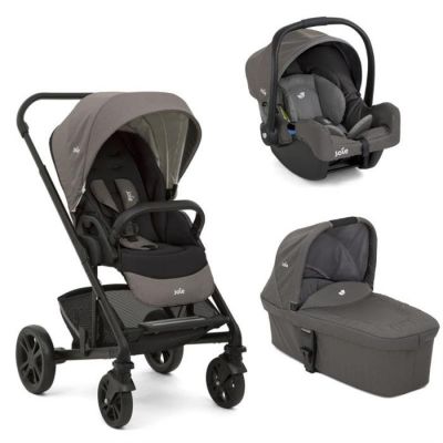 Joie - Carucior multifunctional 3 in 1 Chrome Foggy Gray