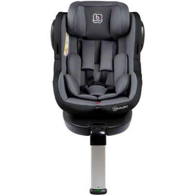 BabyGo - Scaun auto 0-18kg ISO Rotativ 360 cu Isofix Grey
